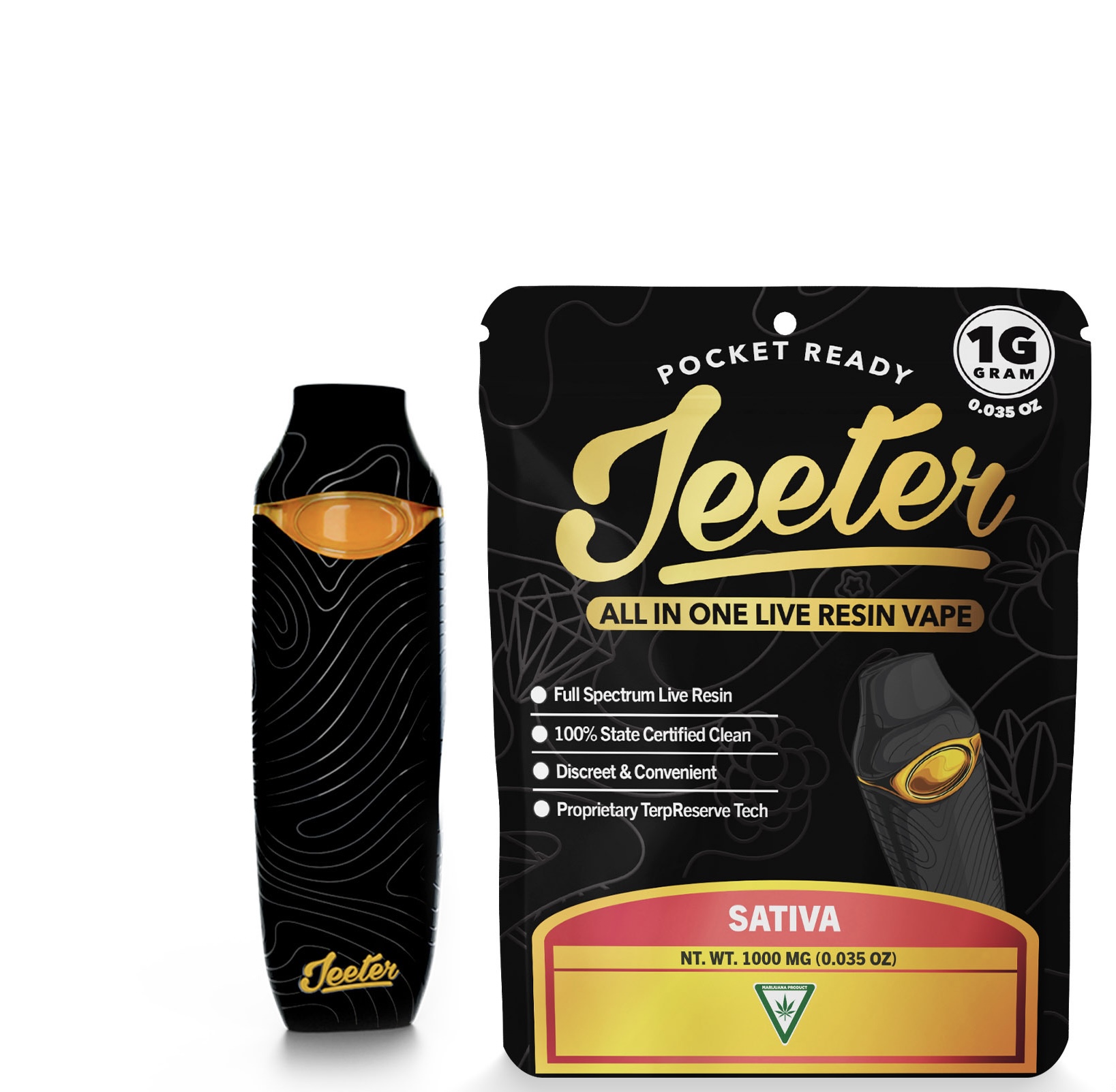 Photograph of product: ATF Live Resin Disposable - 1g