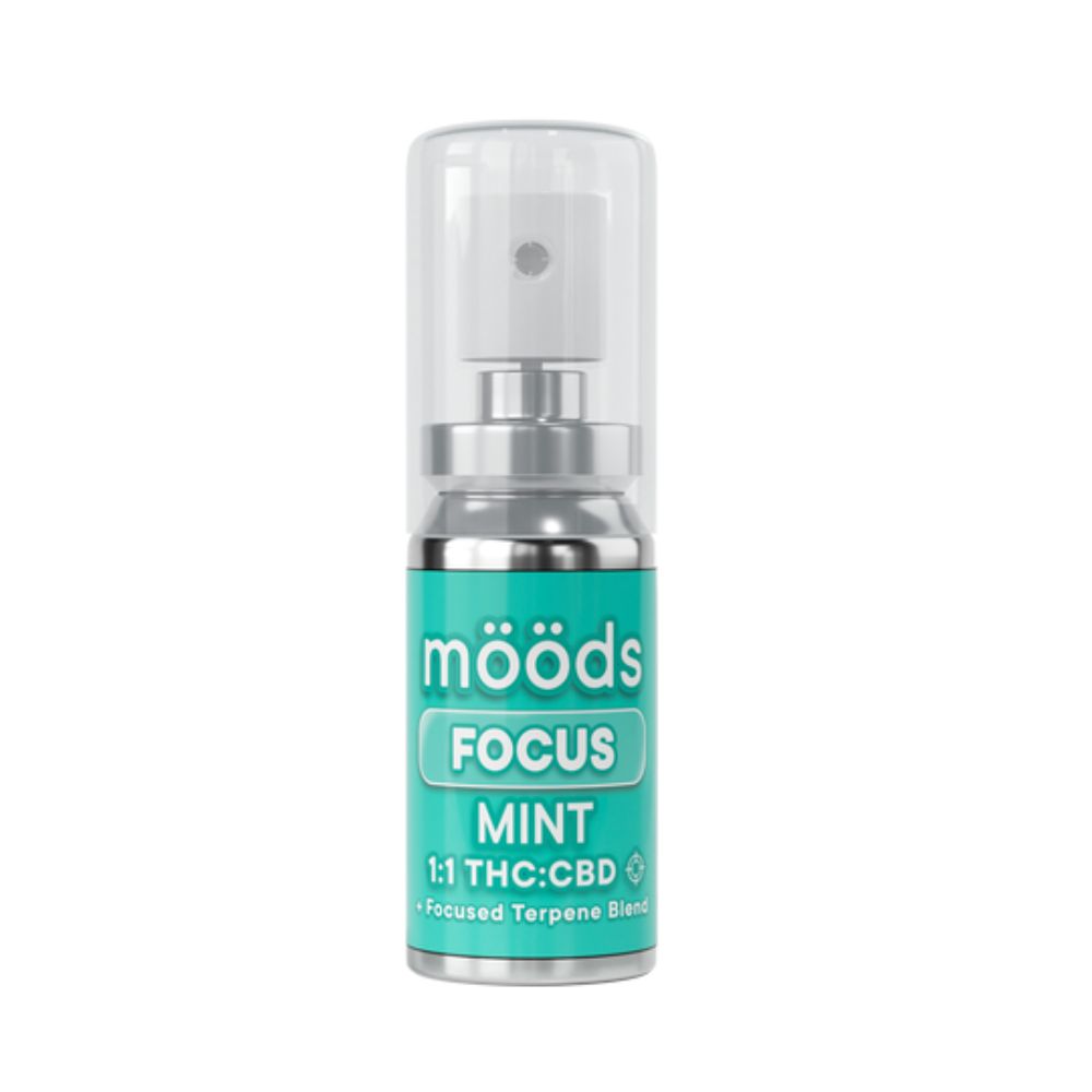 Photograph of product: FOCUS MINT SPRAY TINCTURE 500MG - MOODS