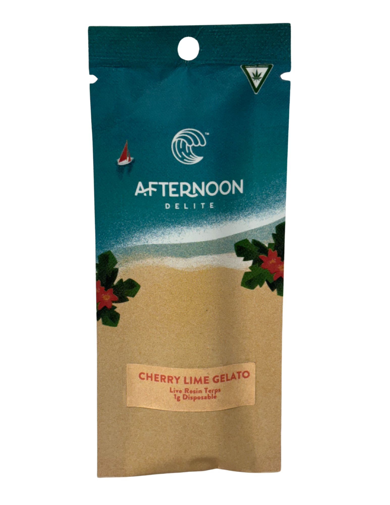 Photograph of product: Afternoon Delite - Cherry Lime Gelato Live Resin Disposable