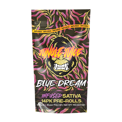 Photograph of product: Blue Dream 14pk Infused Pre-Rolls