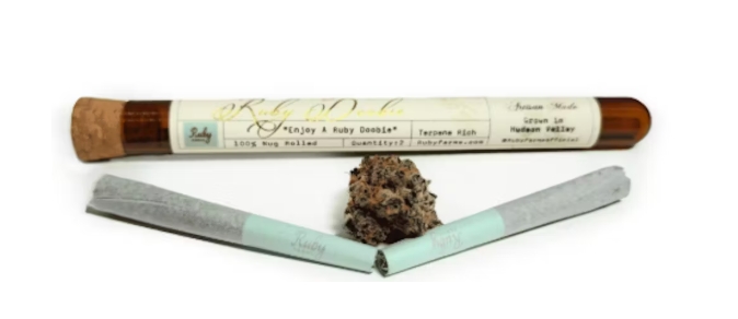Photograph of product: Ruby Farms - Doobies | Blue Dream - 1g 2pk
