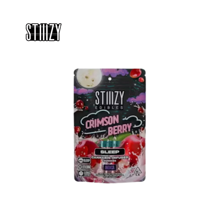 Photograph of product: 2:1 CRIMSON BERRY TH-oui:CBN 150MG 10 PACK GUMMIES