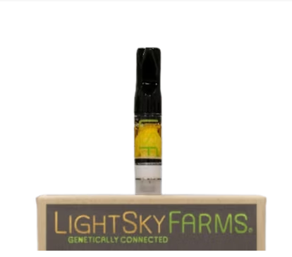 Photograph of product: Light Sky Farms Koffee Roasted Haze Live Resin 510 Cartridge