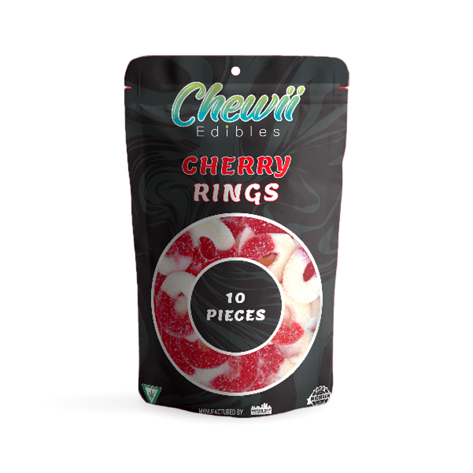Photograph of product: Cherry Rings | 200mg