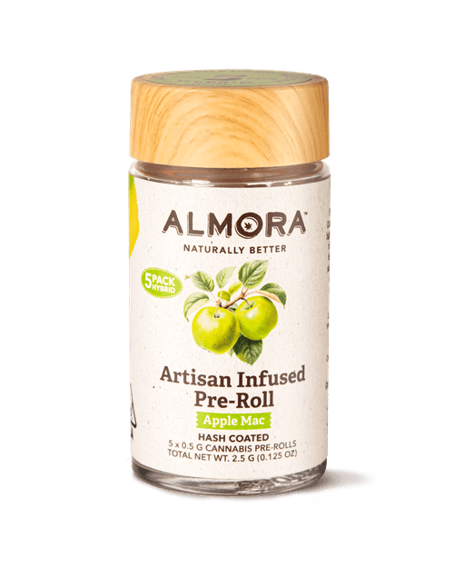 Photograph of product: APPLE MAC (H) 5PK INFUSED PREROLLS