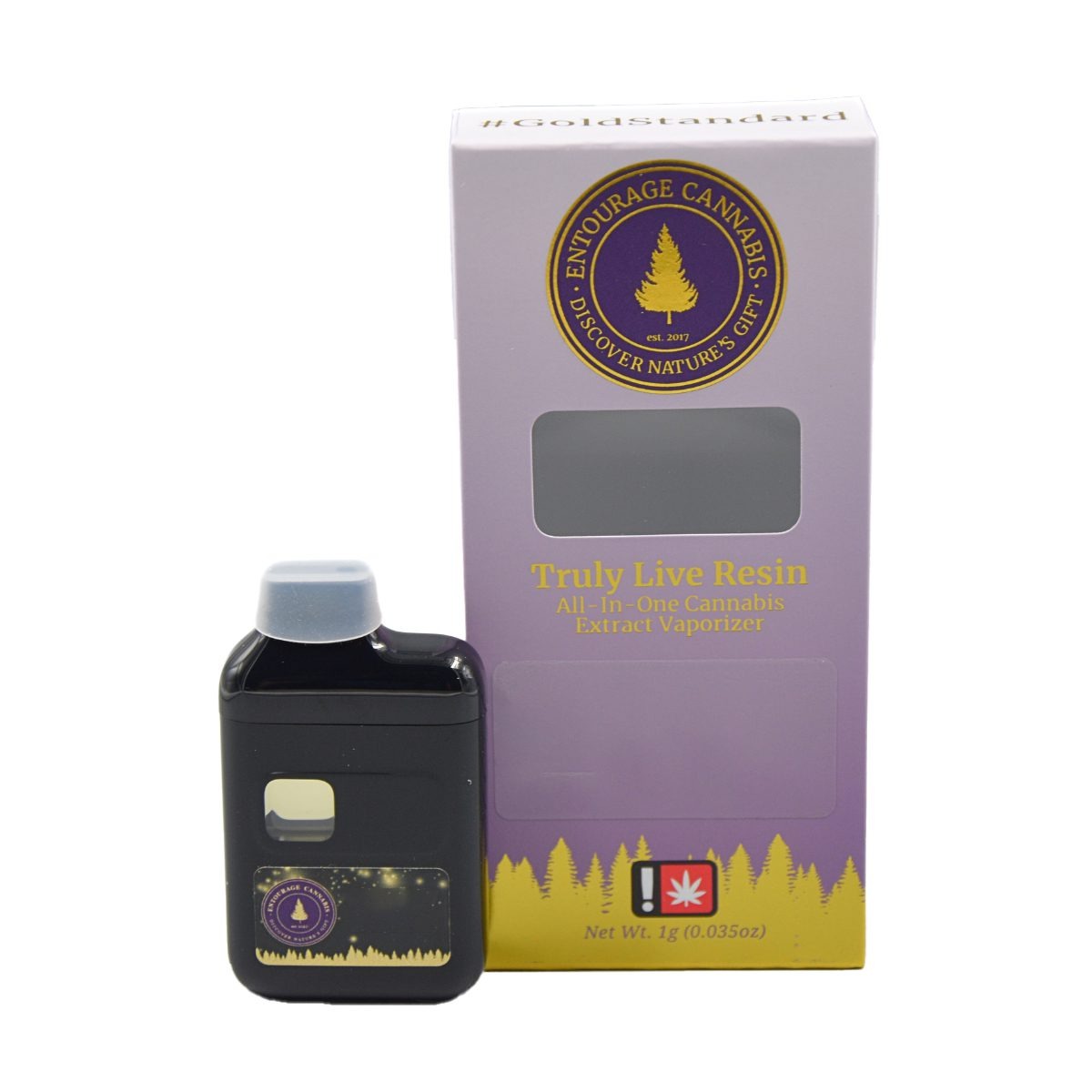 Photograph of product: Live Resin AIO | Wingsuit | 1g