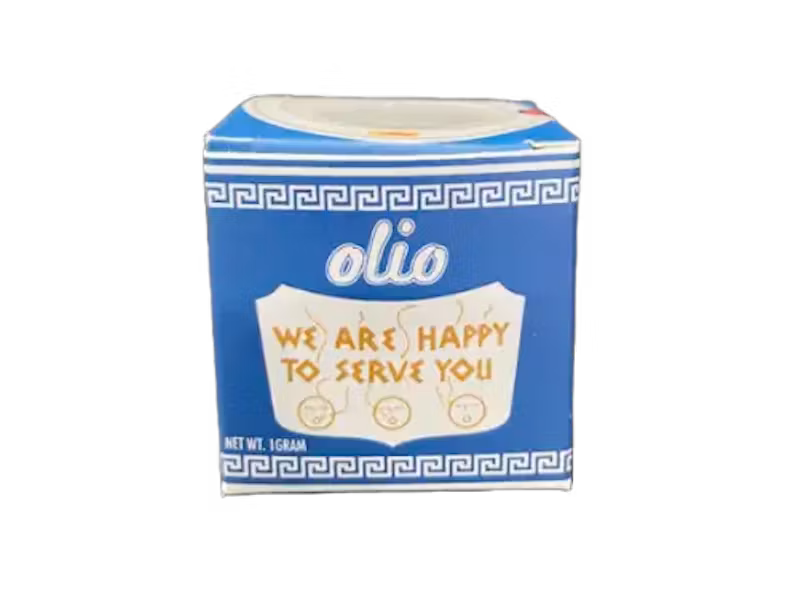 Photograph of product: Olio | Live Rosin Strawberry Candy Concentrates