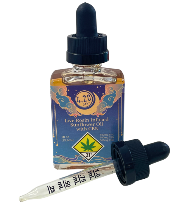 Photograph of product: 4.20 Bar - Night Rosin CBN [1:1:1] - Topical