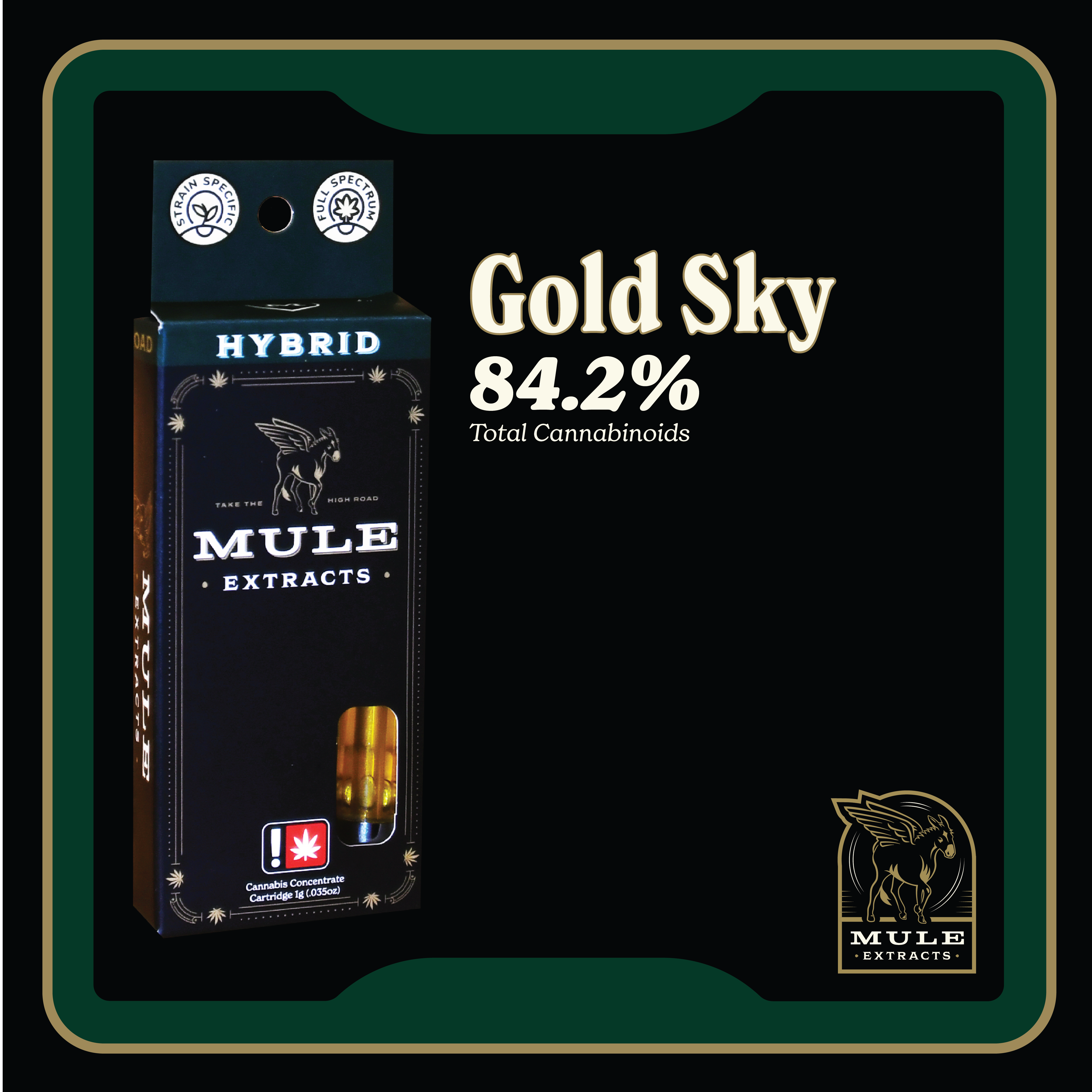 Photograph of product: Mule Cartridge - Gold Sky