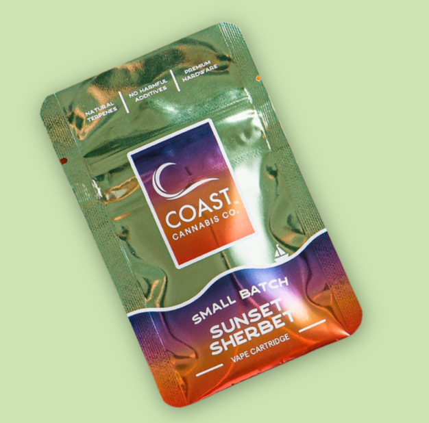 Photograph of product: Distillate Vape - Sunset Sherbet - 0.5g