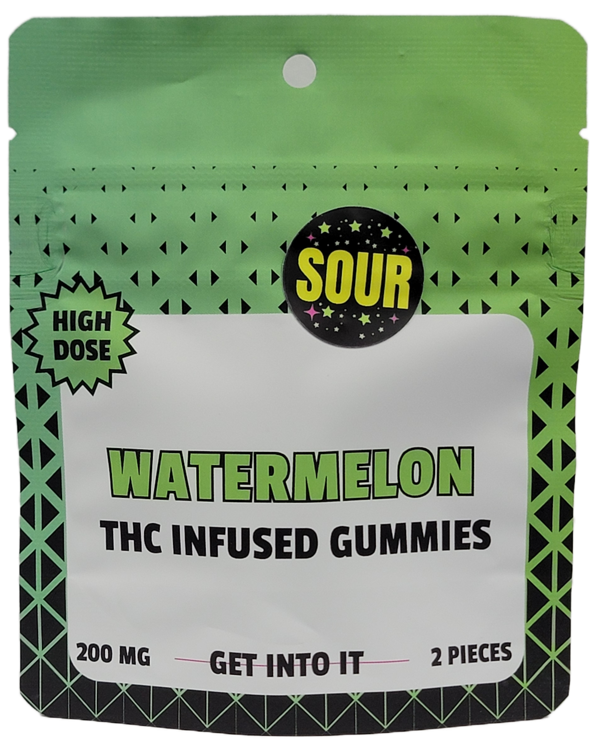 Photograph of product: Mischief | Sour Watermelon | Gummies | 200mg