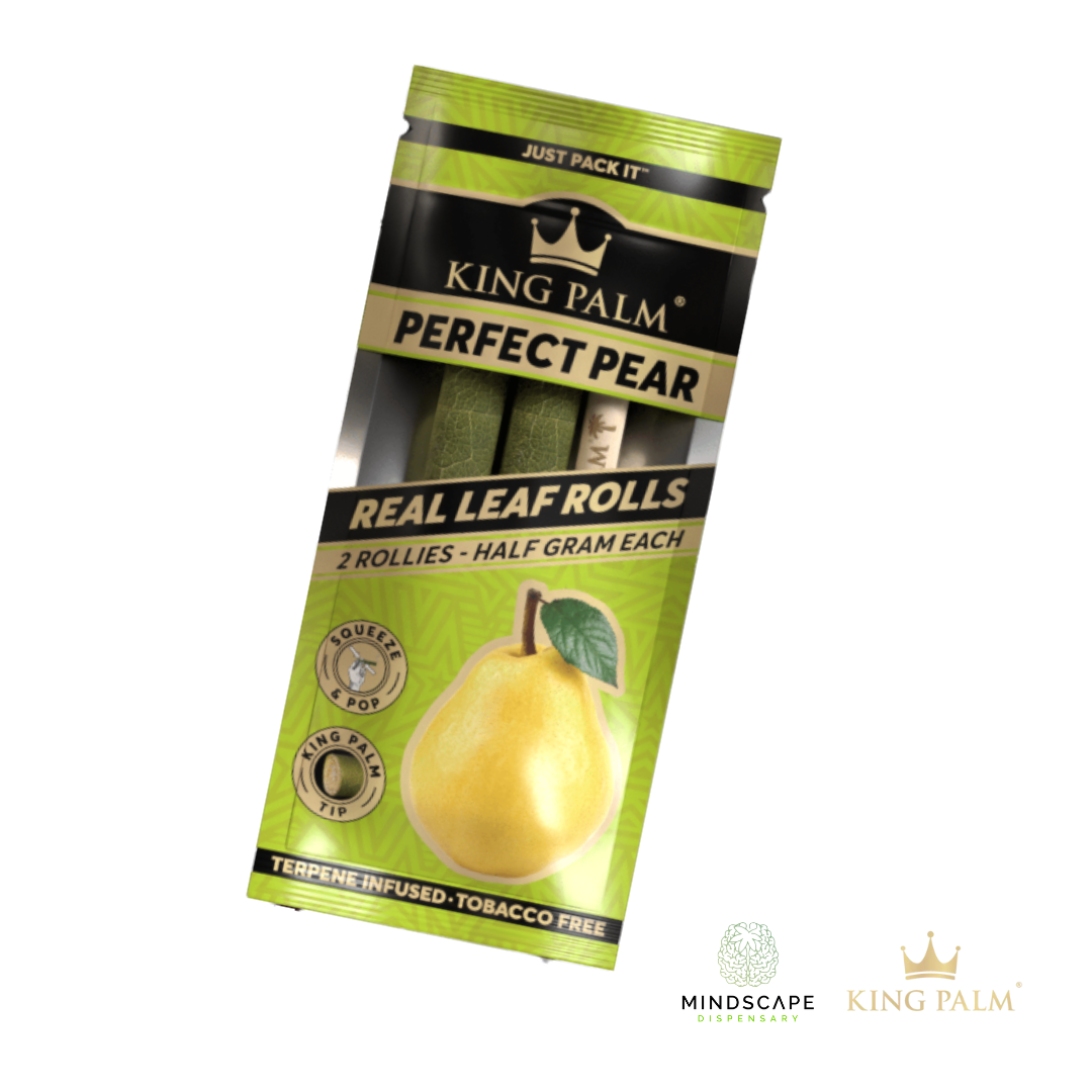 Photograph of product: King Palm Rollies 2pk - Perfect Pear