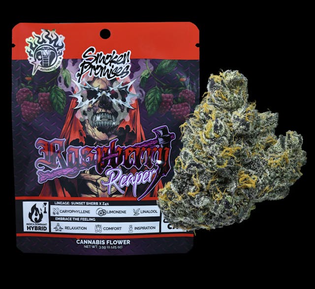 Photograph of product: Raspberry Reaper Indoor 3.5g - Sales Floor