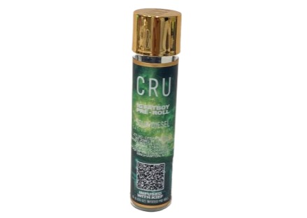 Photograph of product: CRU "FatBoy" Kief Infused PreRoll - Sour Diesel