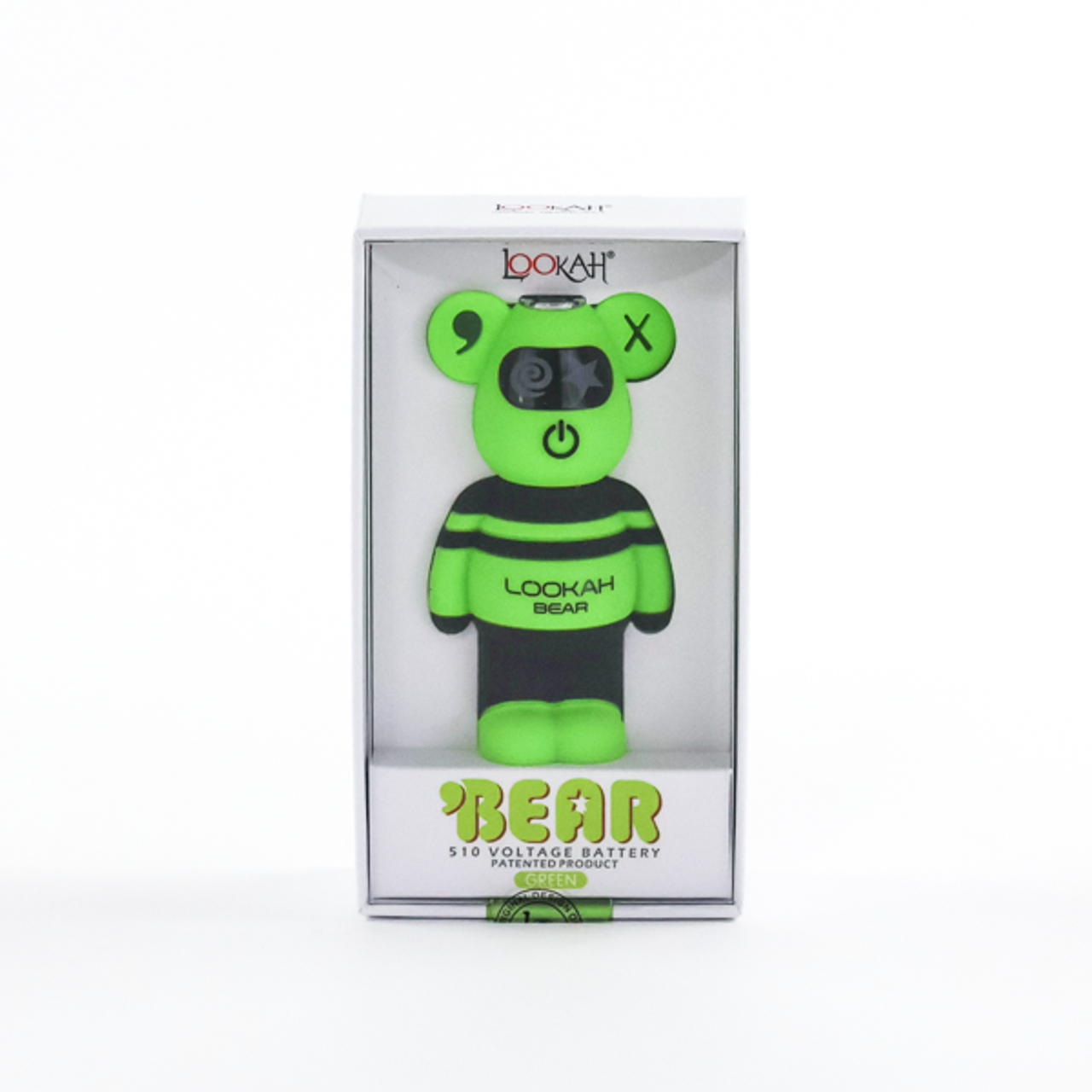 Photograph of product: Lookah Bear 500mAh Variable Voltage 510 Battery | Green