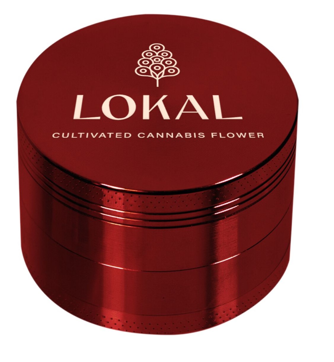 Photograph of product: 4pc Grinder - 55mm - Zinc