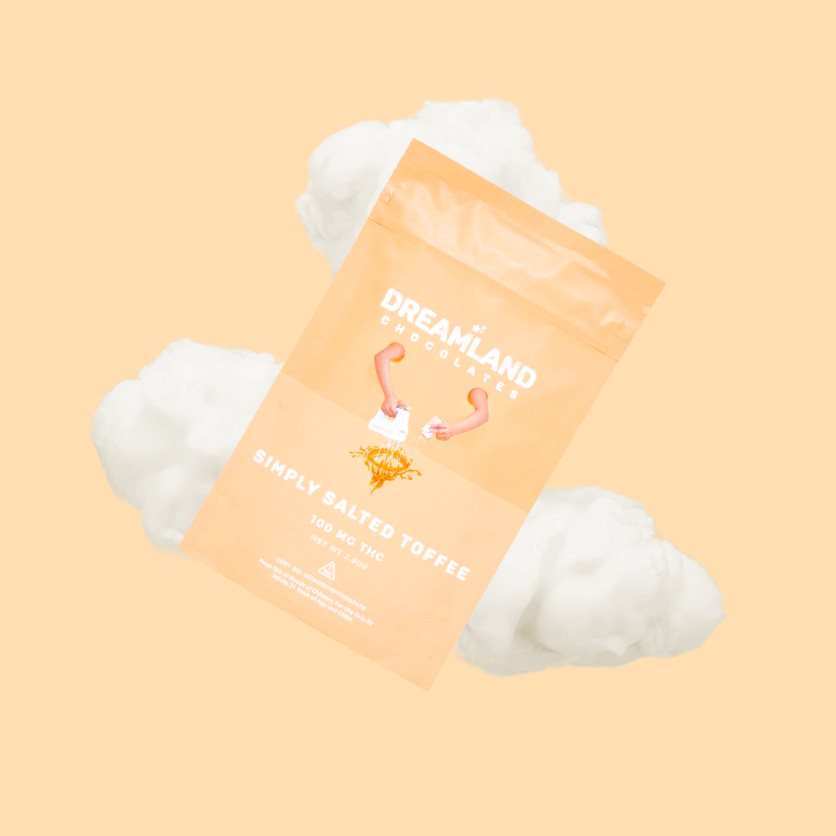 Photograph of product: Simply Salted Toffee Chocolate Bar