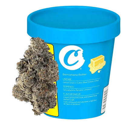 Photograph of product: Cookies | Berniehana Butter | Flower | 3.5g