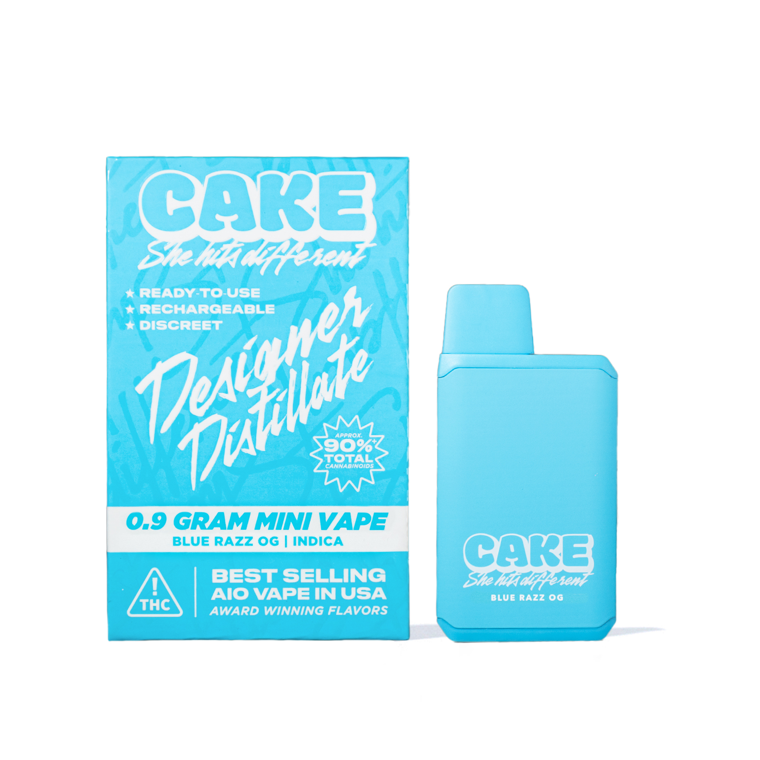 Photograph of product: Blue Razz Og Disposable 0.9g {281}