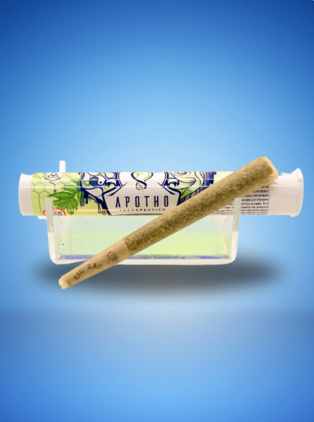 Photograph of product: Strawberry Jams Pre-Roll | 1g - Apotho Therapeutics