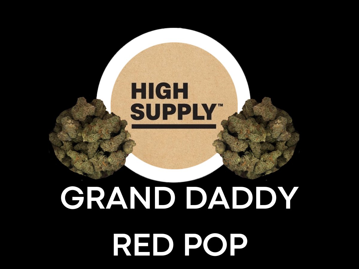 Photograph of product: HIGH SUPPLY | GRAND DADDY RED POP - PRE PACK Oui'd - 3.5g