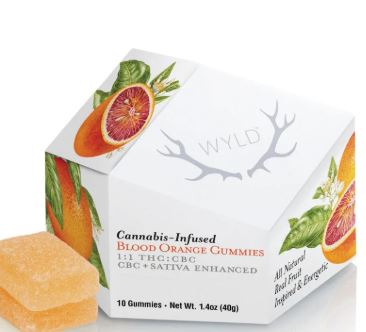 Photograph of product: BLOOD ORANGE 1:1 TH-oui:CBC [S] - 100 MG