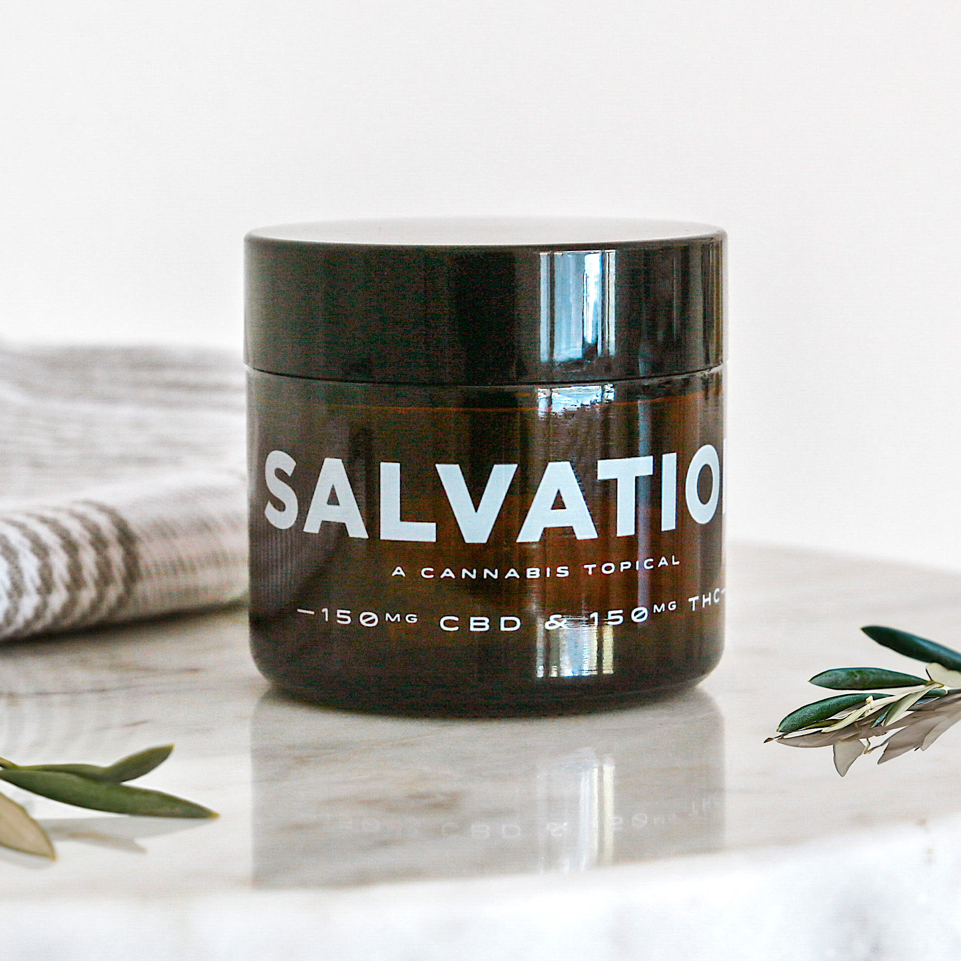 Photograph of product: Salvation Salve | 1:1 TH-oui:CBD Balm