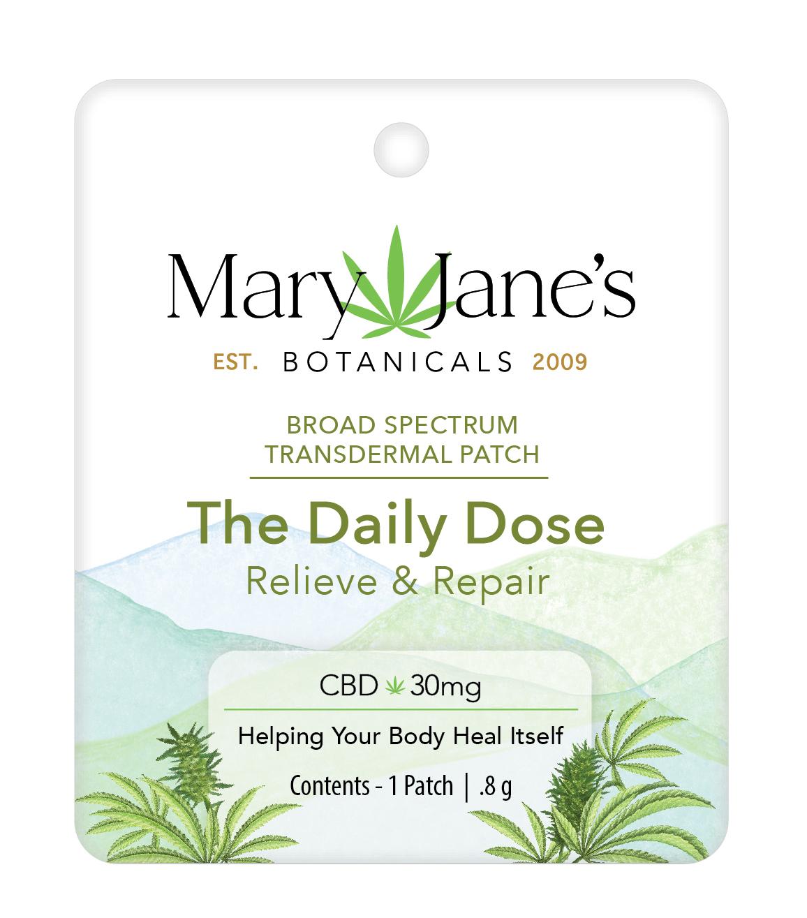 Photograph of product: CBD Transdermal Patch