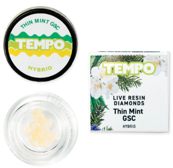 Photograph of product: Live Resin Diamonds - Thin Mint GSC [H]