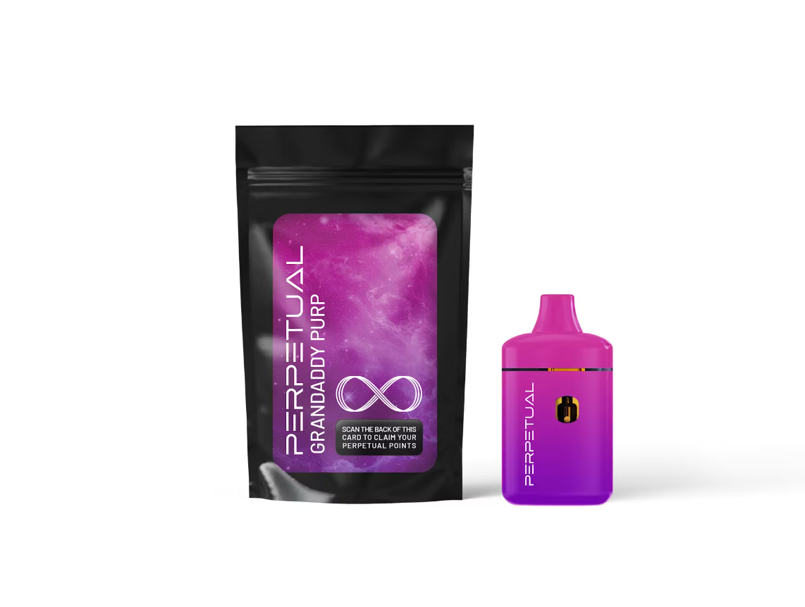 Photograph of product: Grand Daddy Purple | Disposable Vape