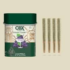 Photograph of product: Grape Gasby | 4pk Prerolls