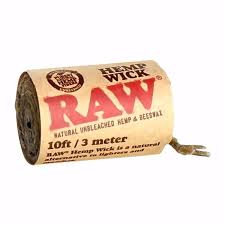 Photograph of product: RAW Hemp Wick - 10 FT | TAX INCLUDED