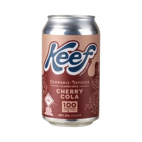 Photograph of product: Keef Cola 100mg - Cherry Bomb Cola