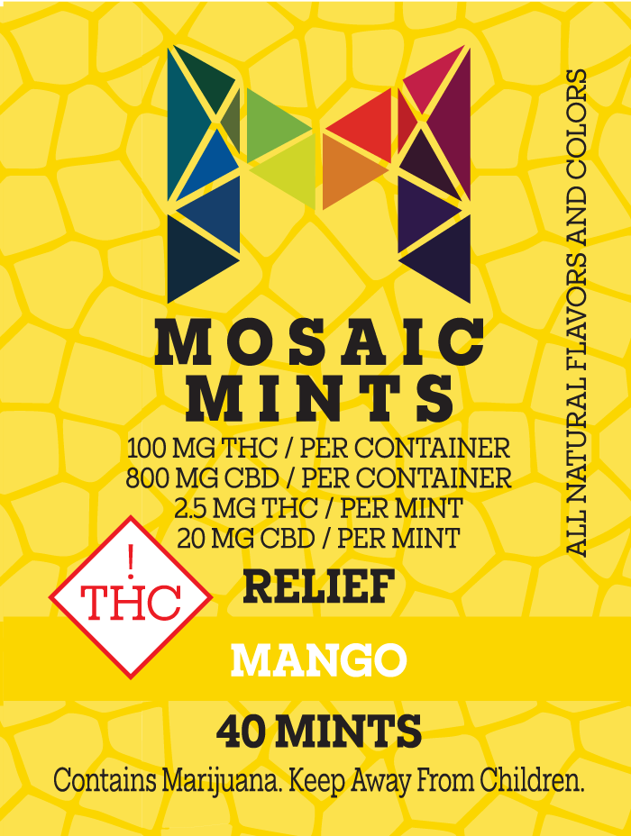 Photograph of product: Mosaic Mints RELIEF