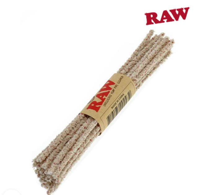 Photograph of product: RAW Unbleached Hemp Pipe Cleaner