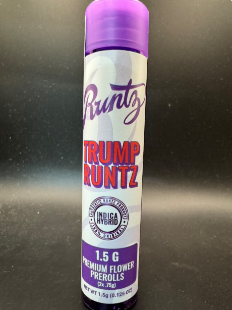 Photograph of product: Runtz / Pre-Roll 2PK / / Trump Runtz