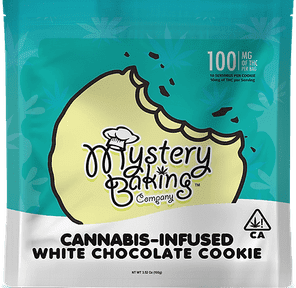 Photograph of product: R. Mystery Baking Co. 100mg TH-oui Cookies - White Chocolate Chip - 