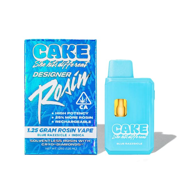Photograph of product: p- Blue Razzsicles - Rosin - 