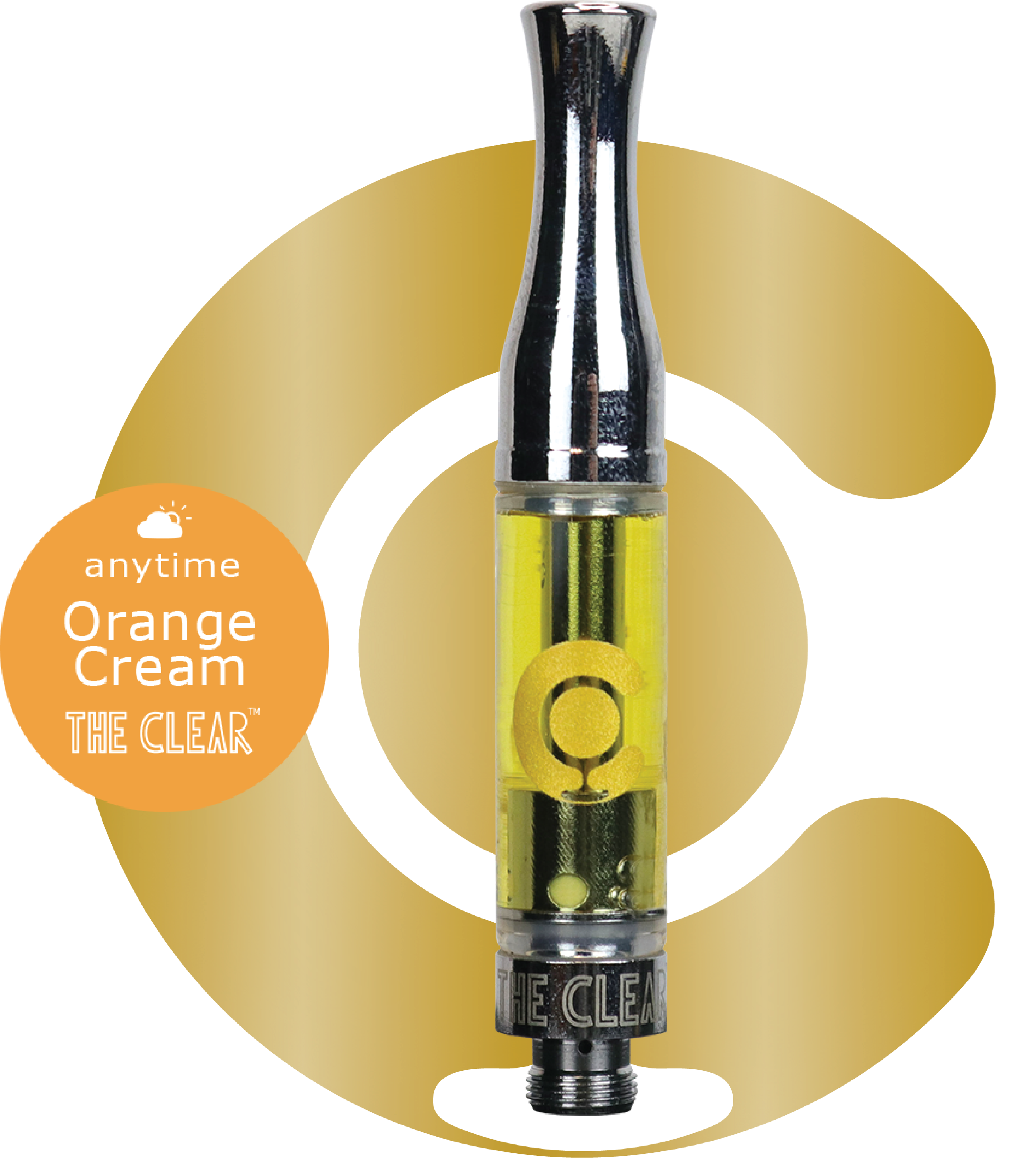 Photograph of product: The Clear - Elite Cartridge - Orange Cream