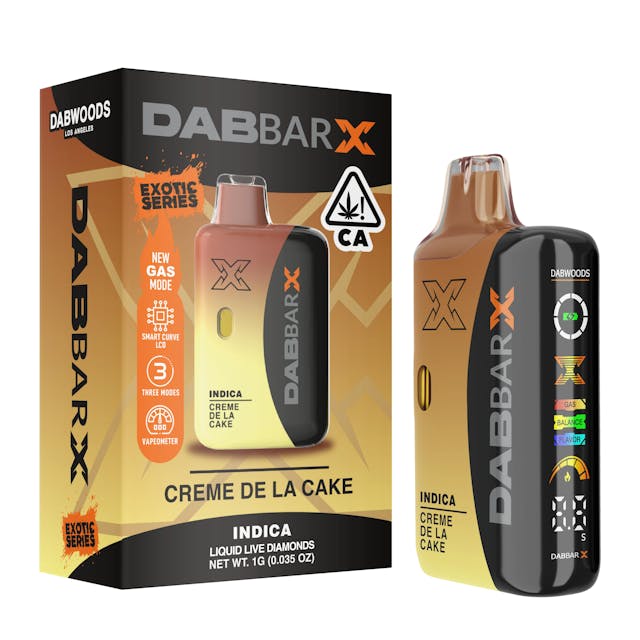 Photograph of product: Crme De La Cake | LLD | 1g AIO