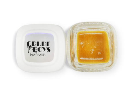 Photograph of product: Crude Boys - Blue Honey - Live Resin - - Oui'd