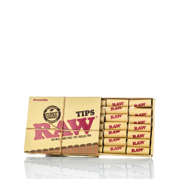 Photograph of product: RAW | Pre-rolled Tips | 21pk