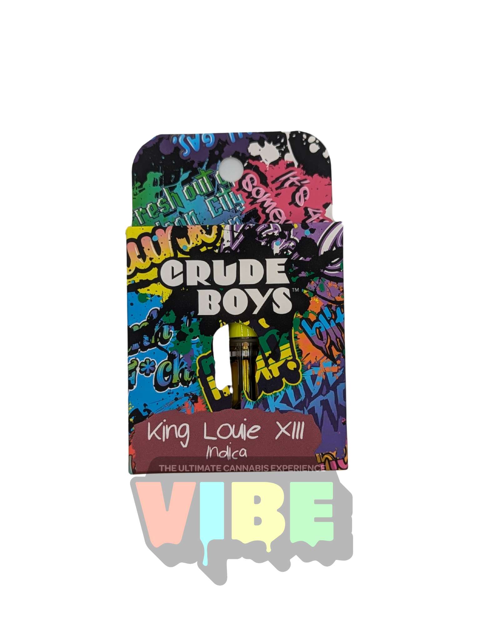 Photograph of product: Crude Boys | King Louis XIII Vape Cart | REC