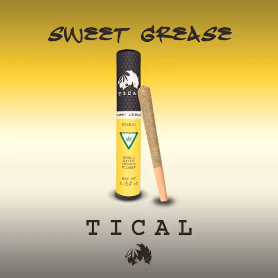 Photograph of product: TICAL - Sweet Grease - Preroll - 1g