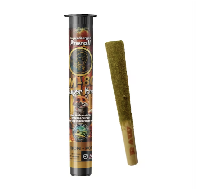 Photograph of product: M-80 Strawberry Candy 1g Infused Preroll