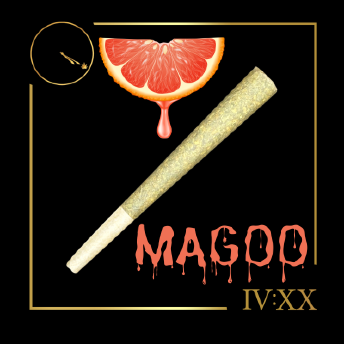 Photograph of product: Grapefruit Magoo Pre-Roll | 1g - Four20