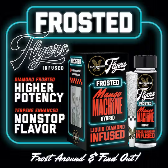 Photograph of product: MANGO MACHINE 2.5G | INF 5PK FLYERS FROSTED