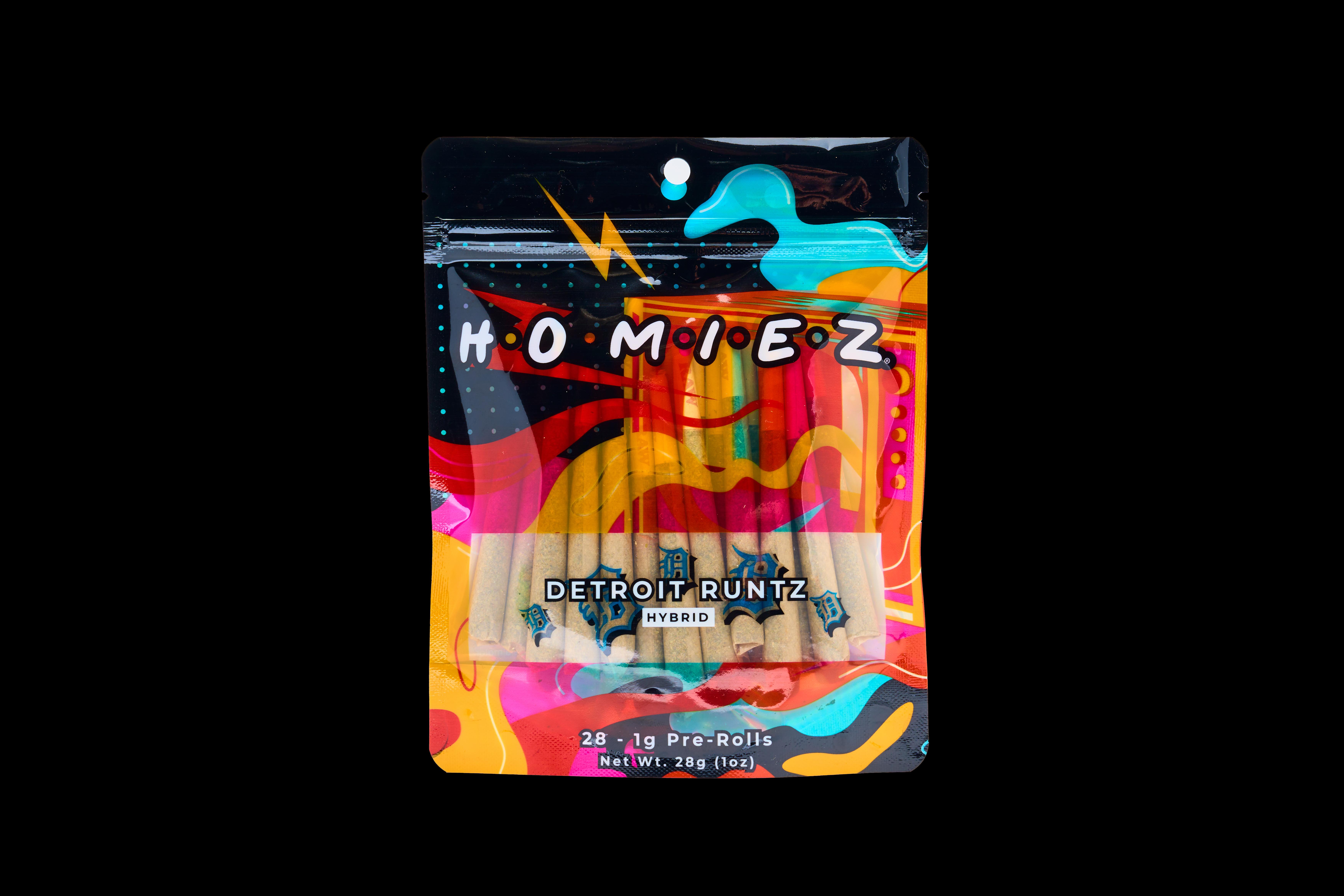Photograph of product: Homiez - Detroit Runtz 28PK 1G Pre-Roll