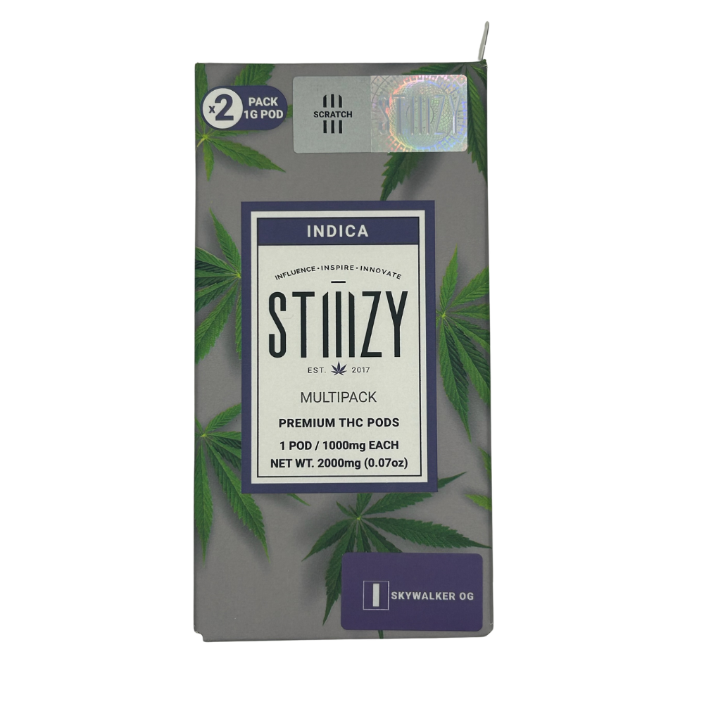 Photograph of product: Stiiizy Skywalker OG 1G Pod 2 Pack