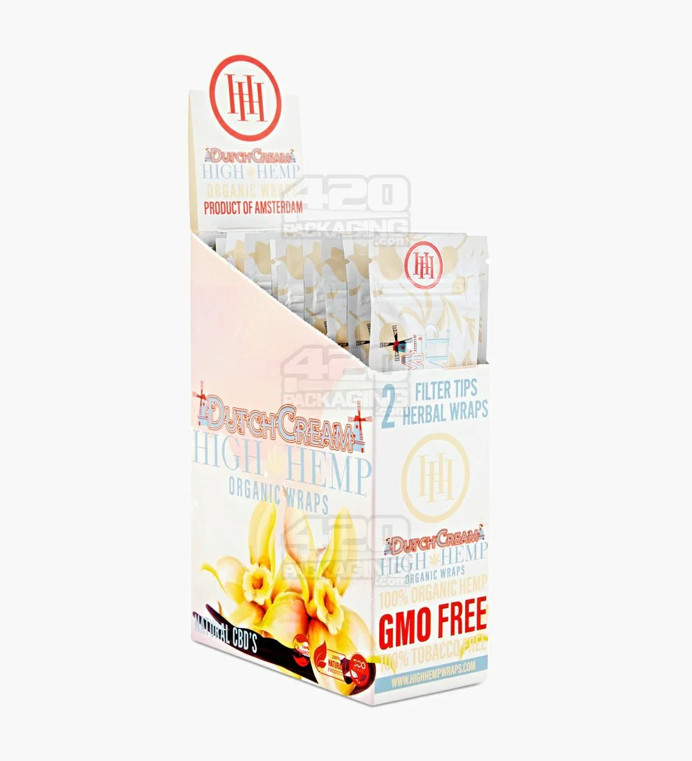 Photograph of product: Dutch Cream- HIGH HEMP- Wrap